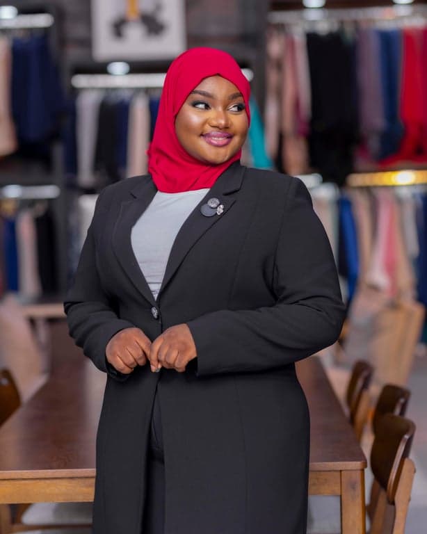 Classic Black Modest Suit — view 3