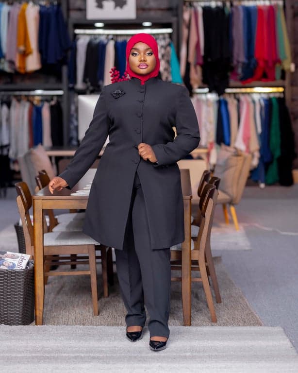 Charcoal Grey Two-Piece Suit — view 1